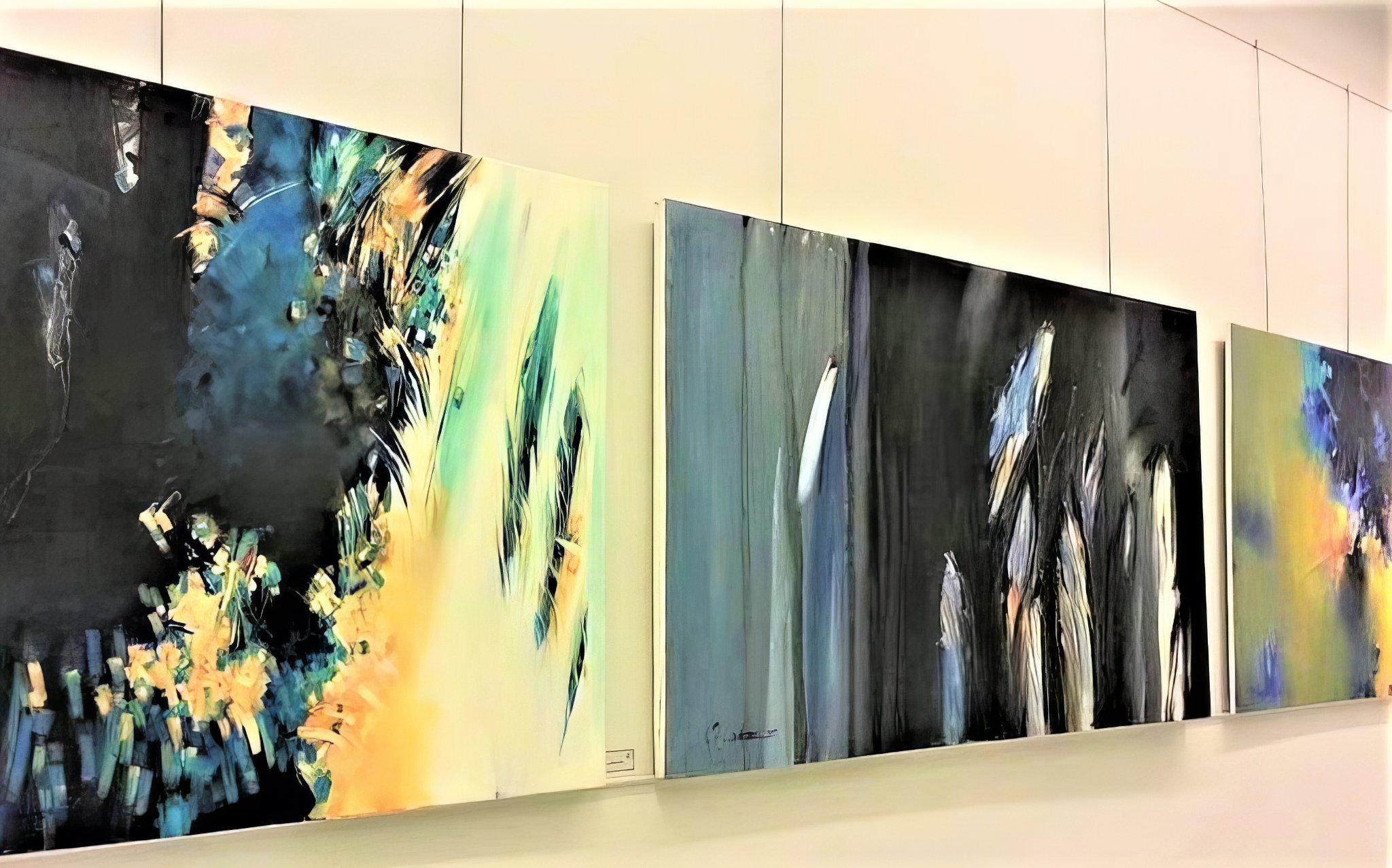 Three Paintings at Tilal Gallery